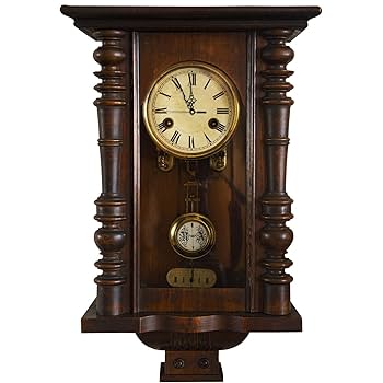 ヴィンテージ　振り子時計クォーツ改良 1980年代 ヴィンテージ時計 STUDIO P.A.C 木製振り子時計 - メルカリ